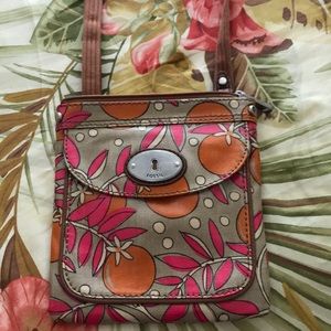 🌺Great little Awesome Fossil Bag (used 1 time) practical fun and easy to tote🌺